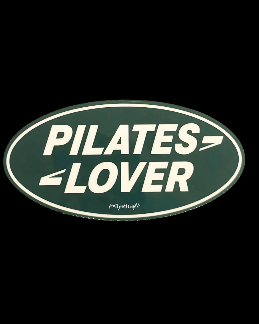 Pilates Lover Vinyl Sticker | Retro Gym Aesthetic | Pilates Gift for Wellness Girlies, Laptop or Water Bottle Decal